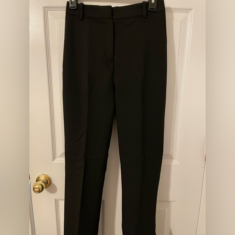 ZARA Black flared Trousers in size XS